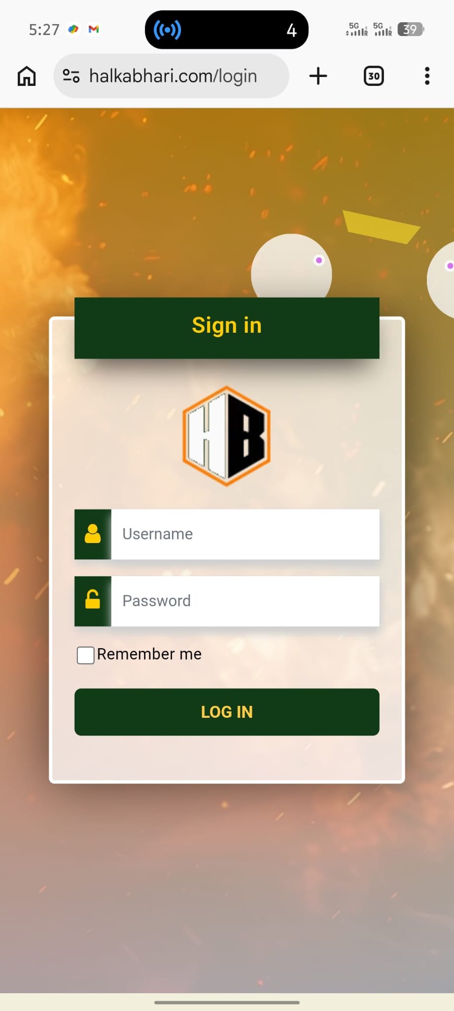 HalkaBhari Platform Screenshot